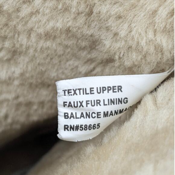 Harper Canyon Girls Winter Snow Boots Pull-On Faux Fur Lined Gray Size 3 EU18.5 - Picture 10 of 14